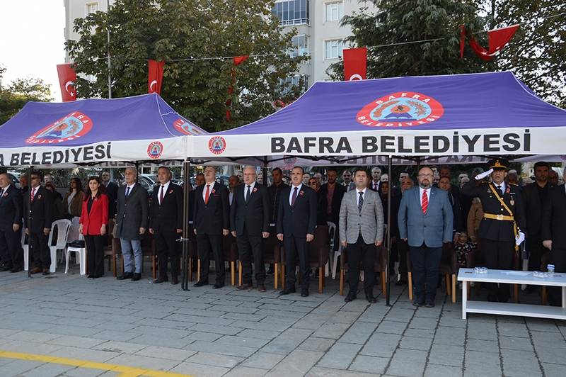 Bafra’da Cumhuriyet Bayramı duygulu ve coşkulu kutlandı 22