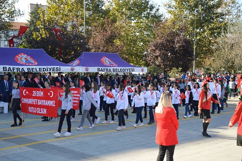 Bafra’da Cumhuriyet Bayramı duygulu ve coşkulu kutlandı 39