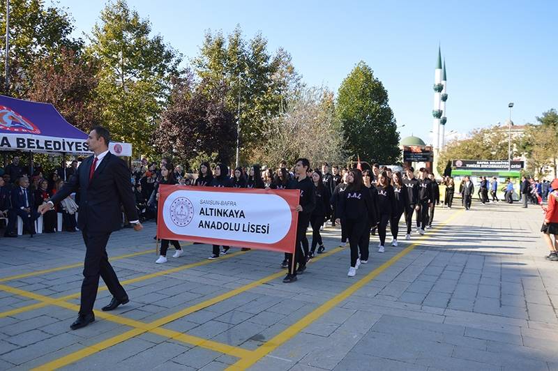 Bafra’da Cumhuriyet Bayramı duygulu ve coşkulu kutlandı 42