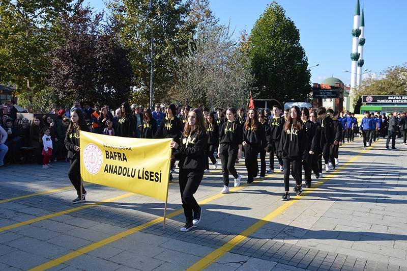 Bafra’da Cumhuriyet Bayramı duygulu ve coşkulu kutlandı 44