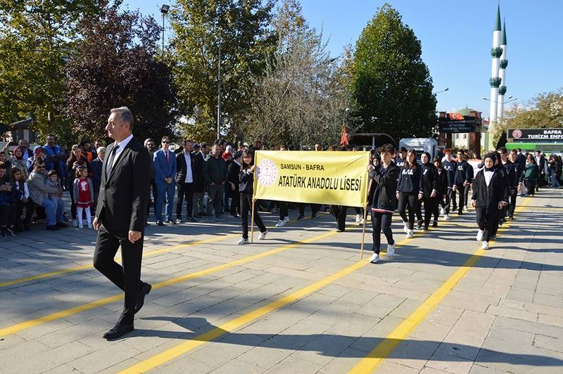 Bafra’da Cumhuriyet Bayramı duygulu ve coşkulu kutlandı 46
