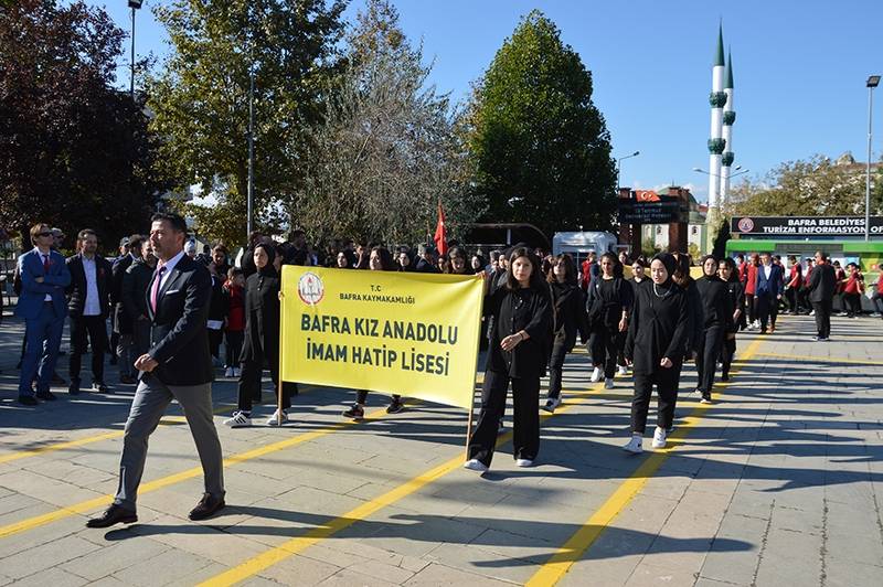 Bafra’da Cumhuriyet Bayramı duygulu ve coşkulu kutlandı 51