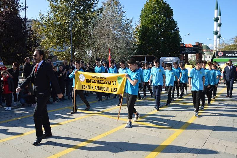 Bafra’da Cumhuriyet Bayramı duygulu ve coşkulu kutlandı 53