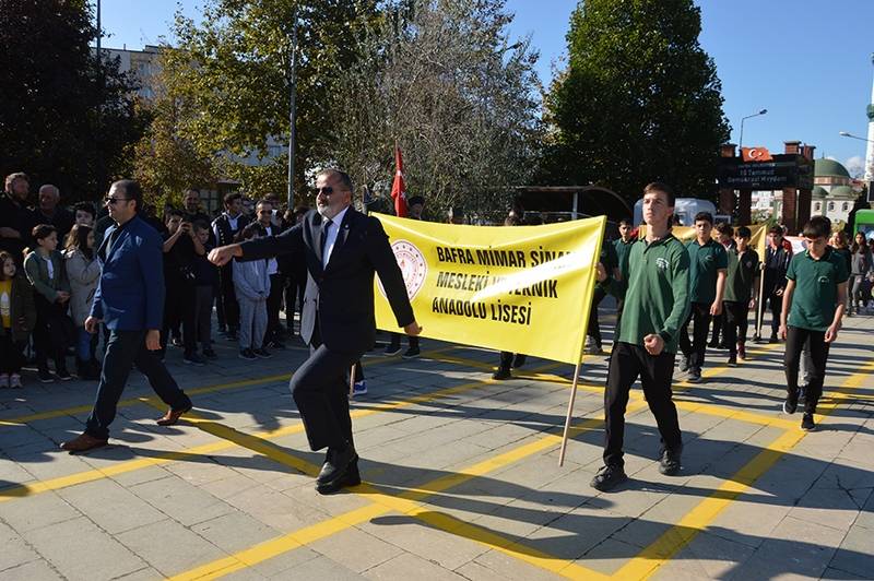 Bafra’da Cumhuriyet Bayramı duygulu ve coşkulu kutlandı 54