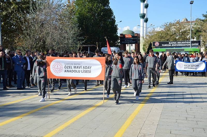 Bafra’da Cumhuriyet Bayramı duygulu ve coşkulu kutlandı 57