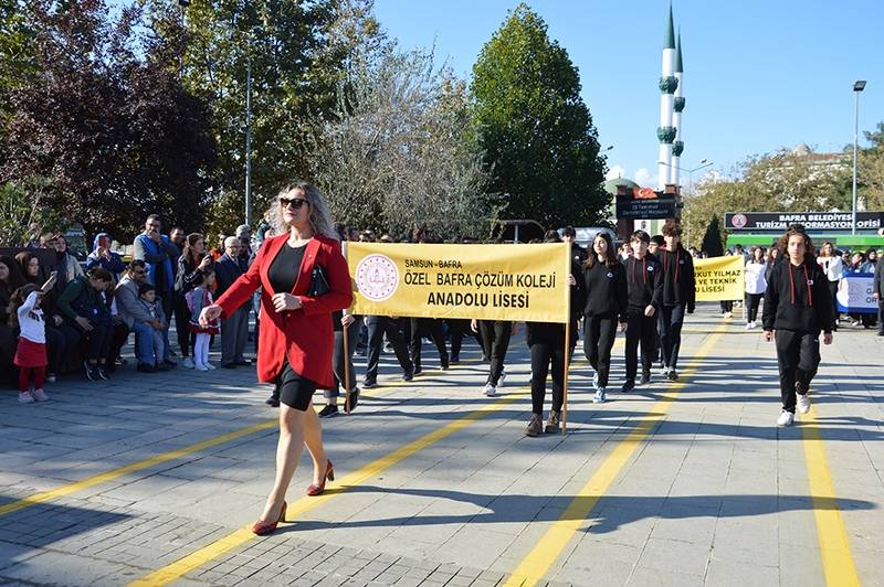 Bafra’da Cumhuriyet Bayramı duygulu ve coşkulu kutlandı 60