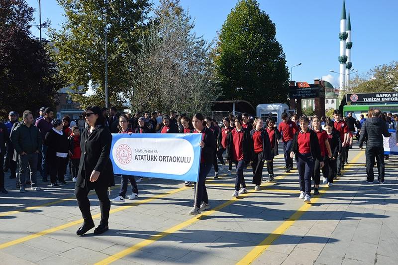 Bafra’da Cumhuriyet Bayramı duygulu ve coşkulu kutlandı 64
