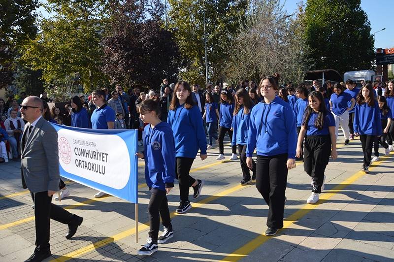 Bafra’da Cumhuriyet Bayramı duygulu ve coşkulu kutlandı 65