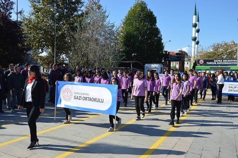 Bafra’da Cumhuriyet Bayramı duygulu ve coşkulu kutlandı 66