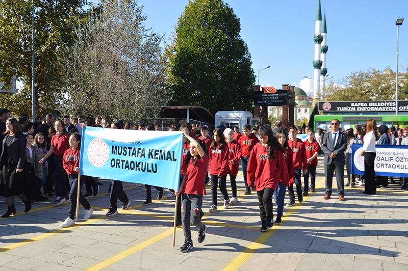 Bafra’da Cumhuriyet Bayramı duygulu ve coşkulu kutlandı 72