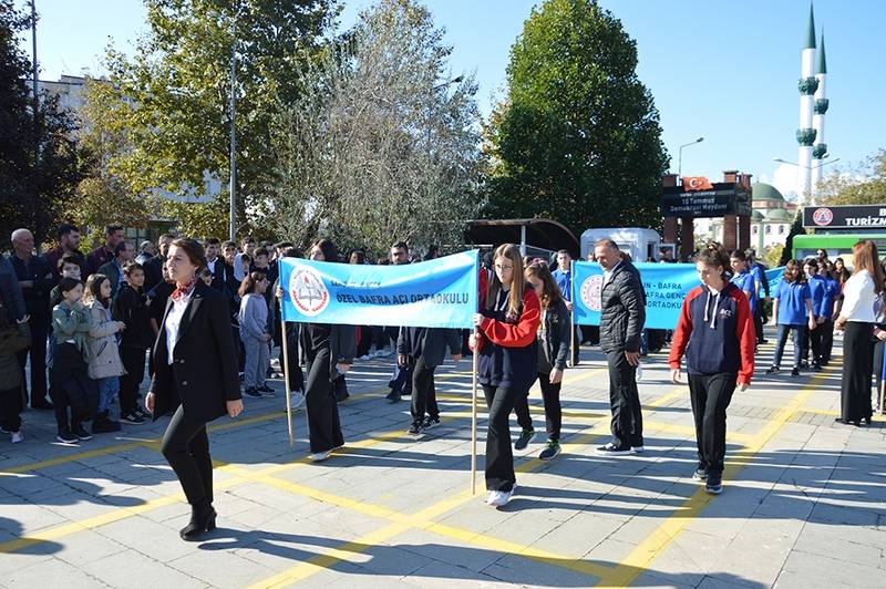 Bafra’da Cumhuriyet Bayramı duygulu ve coşkulu kutlandı 75