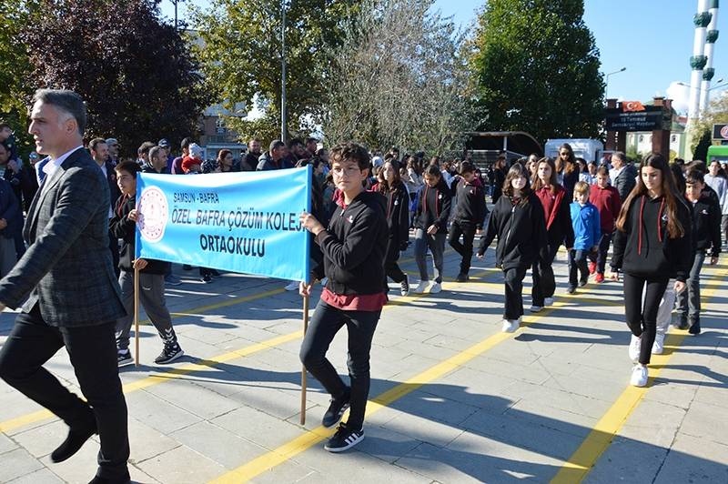 Bafra’da Cumhuriyet Bayramı duygulu ve coşkulu kutlandı 78