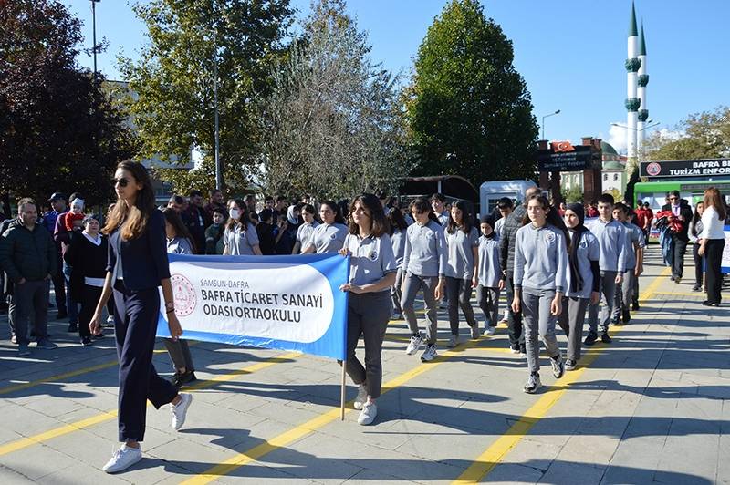 Bafra’da Cumhuriyet Bayramı duygulu ve coşkulu kutlandı 79