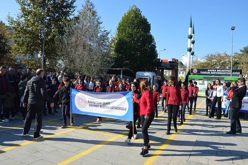 Bafra’da Cumhuriyet Bayramı duygulu ve coşkulu kutlandı 80