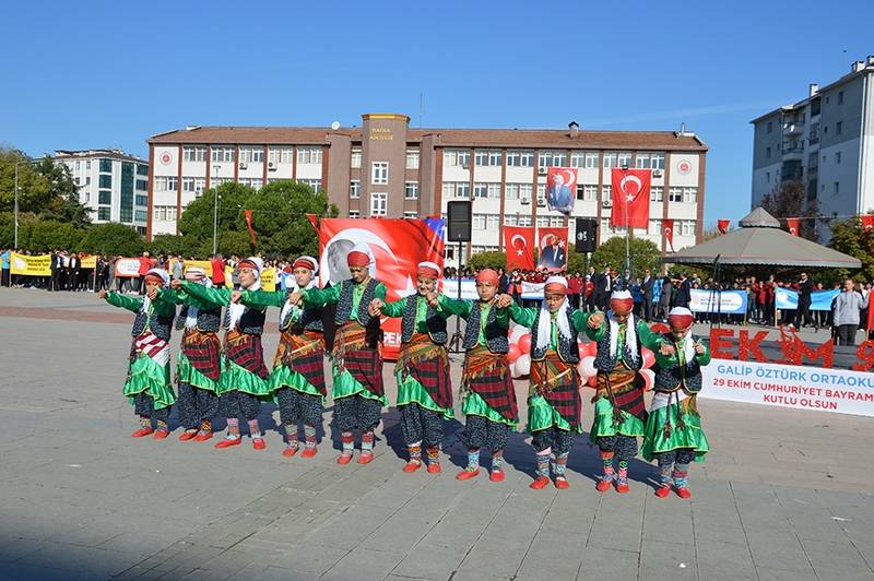 Bafra’da Cumhuriyet Bayramı duygulu ve coşkulu kutlandı 85