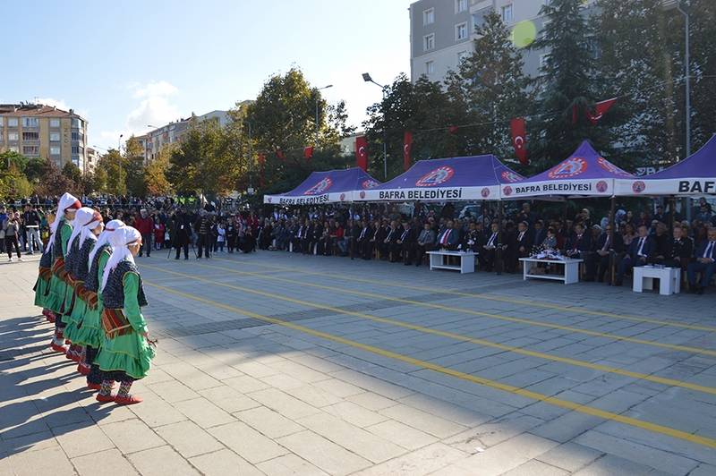Bafra’da Cumhuriyet Bayramı duygulu ve coşkulu kutlandı 86