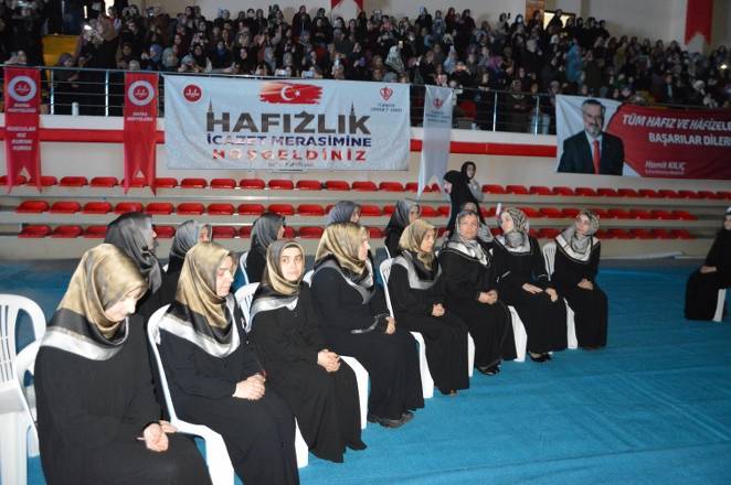 Bafra'da hafızlık icazet merasimi  foto galeri 39
