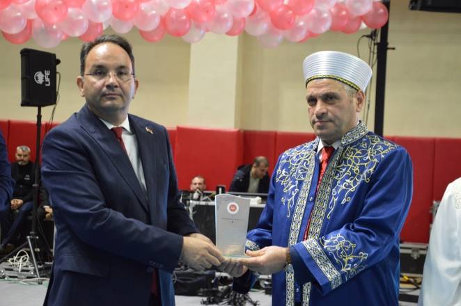 Bafra'da hafızlık icazet merasimi  foto galeri 57