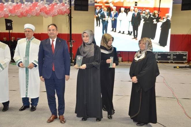 Bafra'da hafızlık icazet merasimi  foto galeri 61