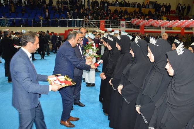 Bafra'da hafızlık icazet merasimi  foto galeri 64