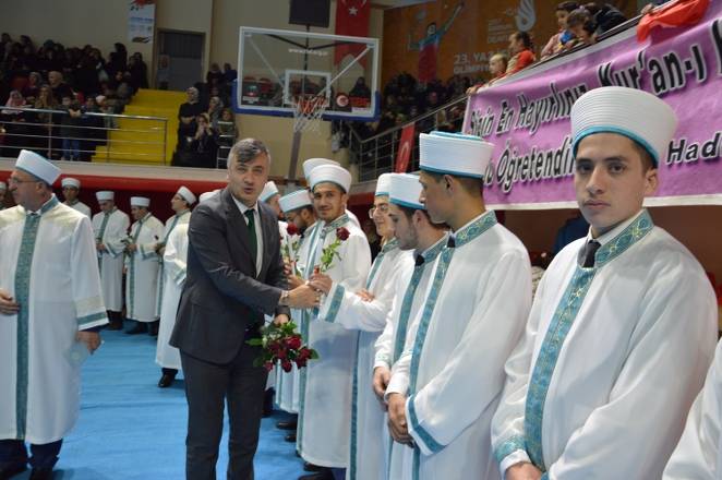 Bafra'da hafızlık icazet merasimi  foto galeri 66