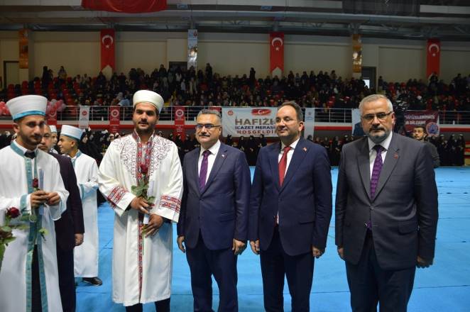 Bafra'da hafızlık icazet merasimi  foto galeri 71