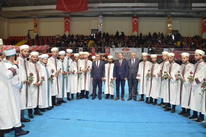 Bafra'da hafızlık icazet merasimi  foto galeri 72