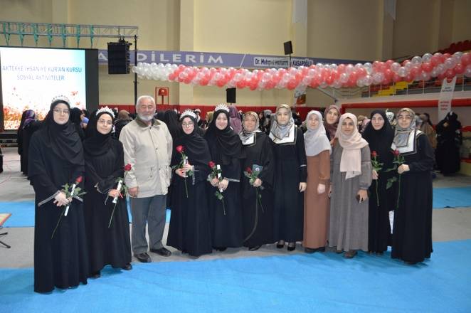 Bafra'da hafızlık icazet merasimi  foto galeri 78