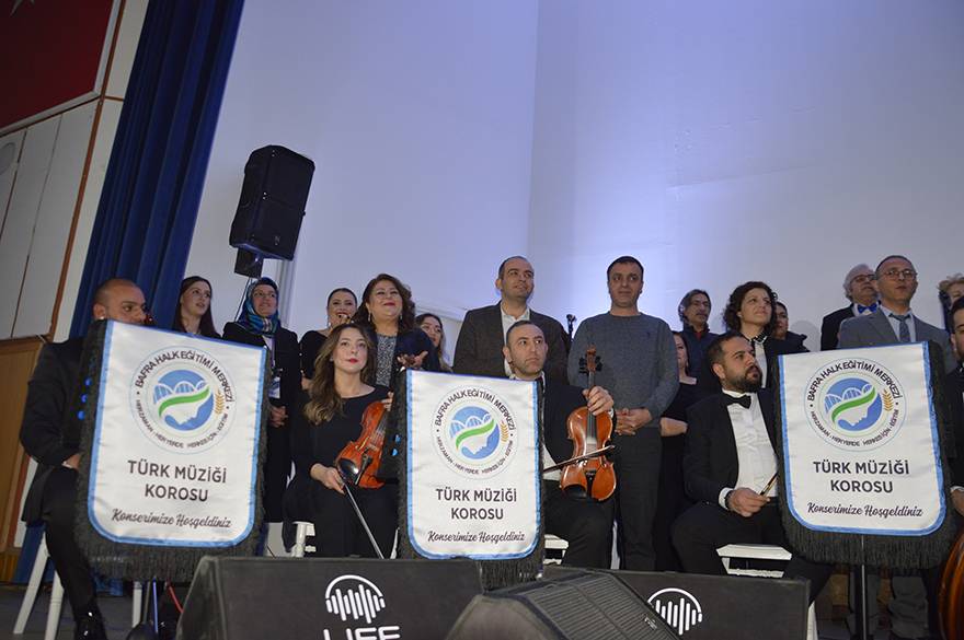 Bafra HEM Türk Müziği Korosundan Muhteşem Konser Foto Galeri 10
