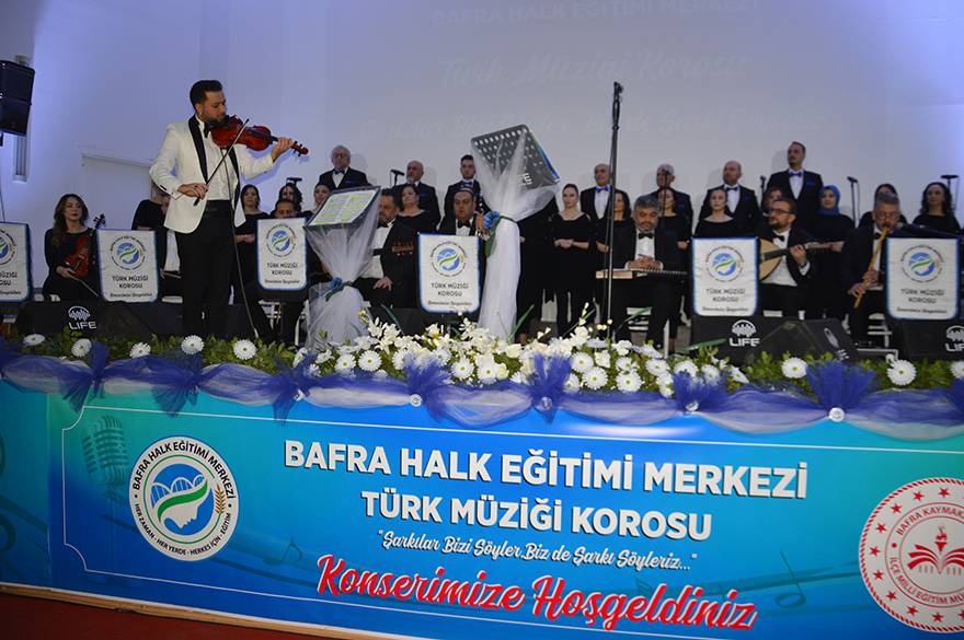 Bafra HEM Türk Müziği Korosundan Muhteşem Konser Foto Galeri 106