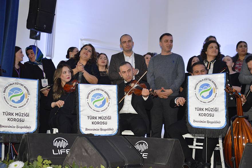 Bafra HEM Türk Müziği Korosundan Muhteşem Konser Foto Galeri 13