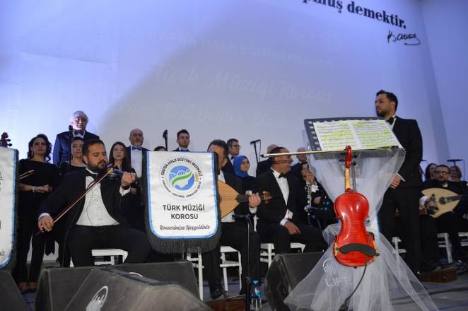 Bafra HEM Türk Müziği Korosundan Muhteşem Konser Foto Galeri 26