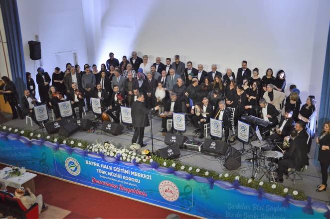 Bafra HEM Türk Müziği Korosundan Muhteşem Konser Foto Galeri 58