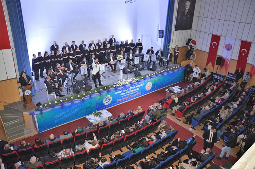 Bafra HEM Türk Müziği Korosundan Muhteşem Konser Foto Galeri 6