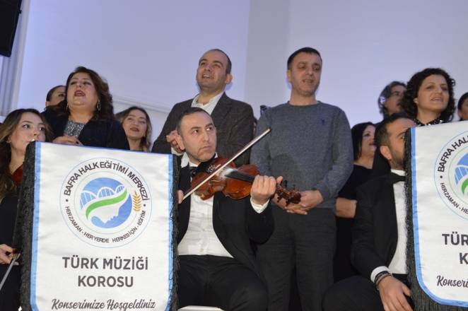 Bafra HEM Türk Müziği Korosundan Muhteşem Konser Foto Galeri 68