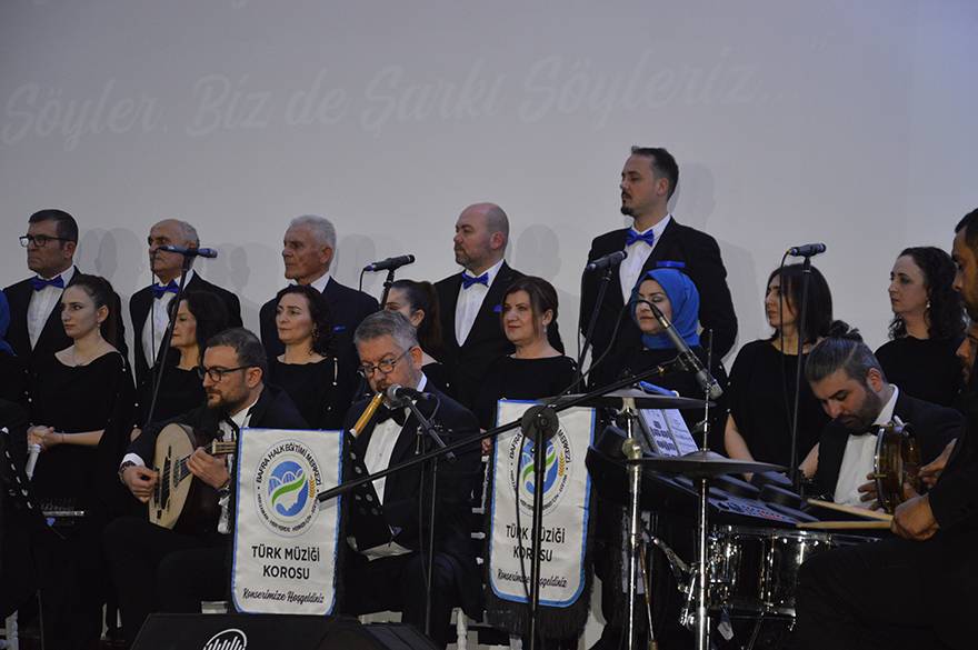 Bafra HEM Türk Müziği Korosundan Muhteşem Konser Foto Galeri 93
