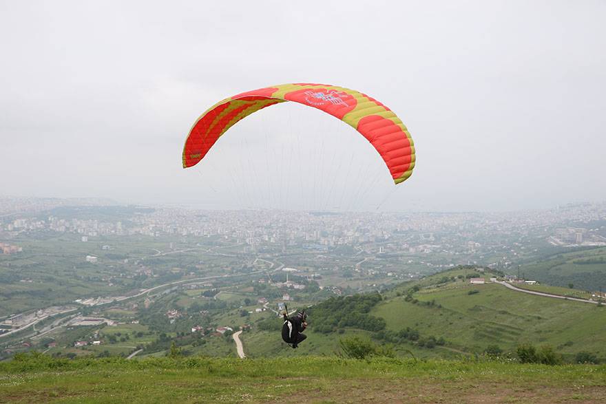 Samsun'da Gökyüzü renklendi 1