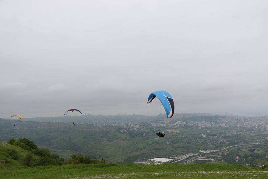 Samsun'da Gökyüzü renklendi 10