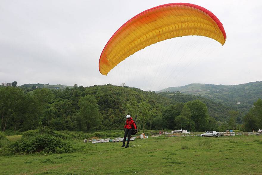 Samsun'da Gökyüzü renklendi 2