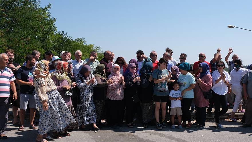 30 Ağustos Bisiklet Turu yarışmacıları  Bafra'dan geçtiler 16