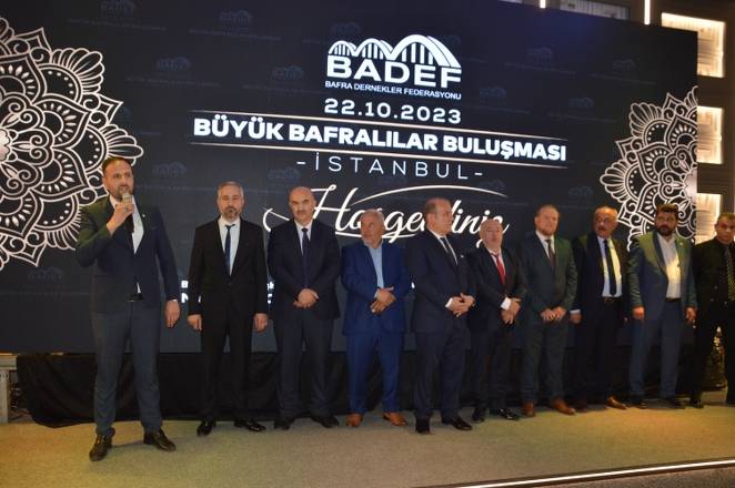 İstanbul'da Büyük Bafra Buluşması 125