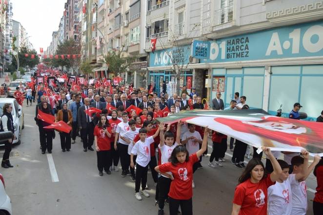 Bafra caddelerinde Cumhuriyet Çoşkusu 27