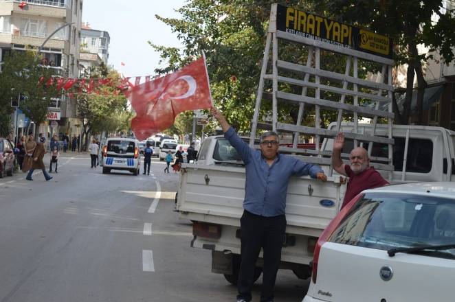 Bafra caddelerinde Cumhuriyet Çoşkusu 31