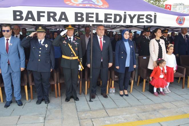 Bir başkadır Bafra'da Cumhuriyet 45