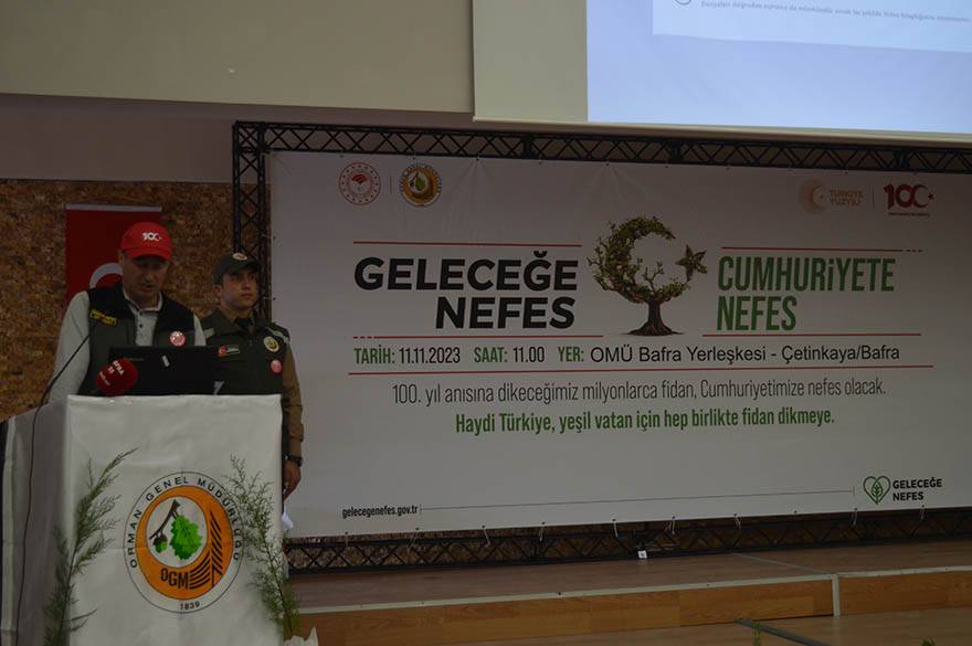 Bafra’da Geleceğe Nefes,1.111 Fidan Dikimi Gerçekleştirildi 11