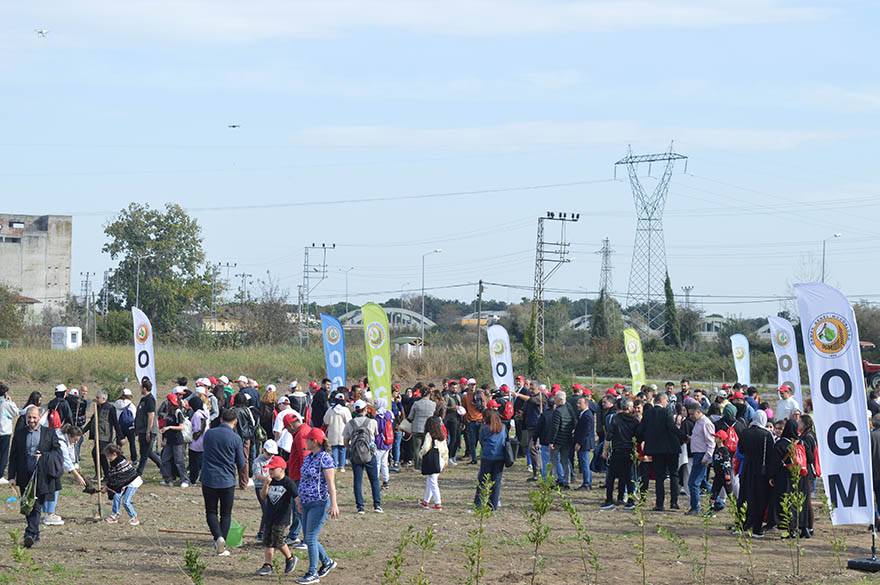 Bafra’da Geleceğe Nefes,1.111 Fidan Dikimi Gerçekleştirildi 18