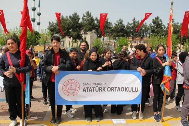 23 Nisan Coşkusu Bafra'da yaşandı 77