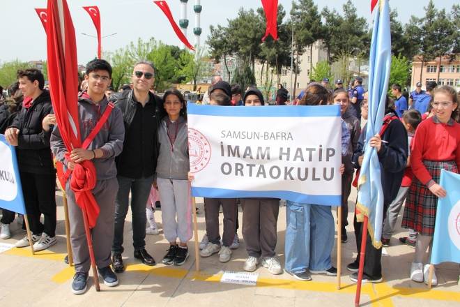 23 Nisan Coşkusu Bafra'da yaşandı 78