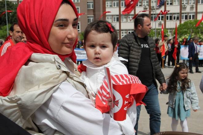 23 Nisan Coşkusu Bafra'da yaşandı 83