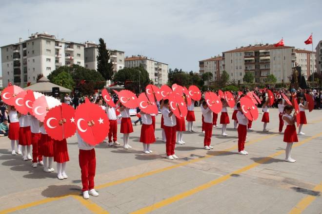 23 Nisan Coşkusu Bafra'da yaşandı 88